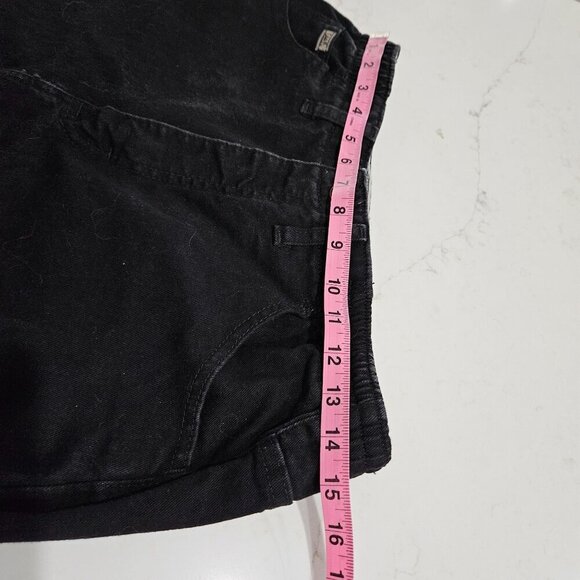 Lee Relaxed Fit 10P Petite Black Denim Jeans Cotton Blend High Waisted - Picture 9 of 10